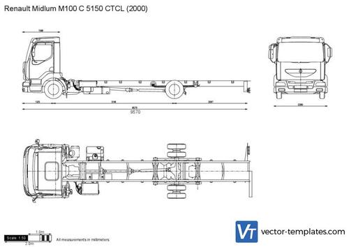 Renault Midlum M100 C 5150 CTCL