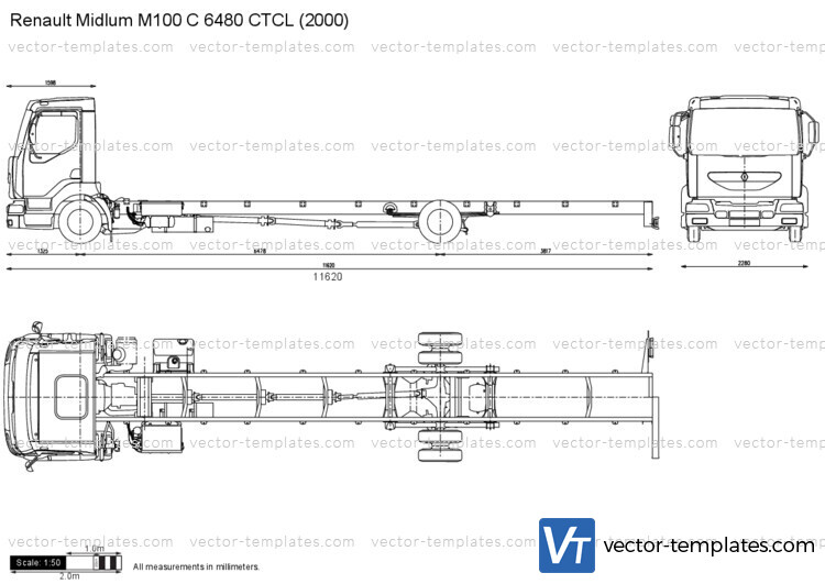 Renault Midlum M100 C 6480 CTCL