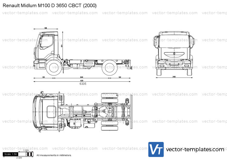 Renault Midlum M100 D 3650 CBCT