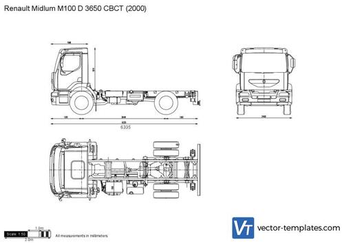 Renault Midlum M100 D 3650 CBCT