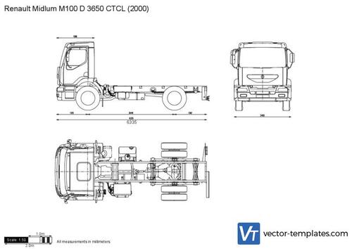 Renault Midlum M100 D 3650 CTCL