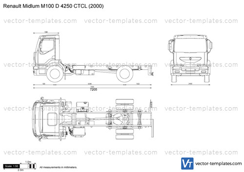 Renault Midlum M100 D 4250 CTCL