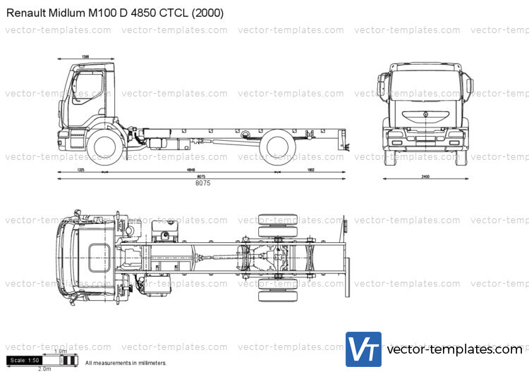 Renault Midlum M100 D 4850 CTCL