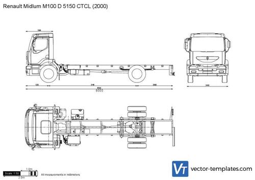 Renault Midlum M100 D 5150 CTCL