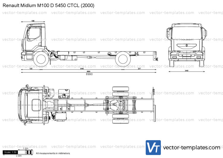 Renault Midlum M100 D 5450 CTCL