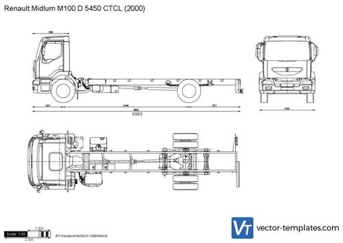 Renault Midlum M100 D 5450 CTCL