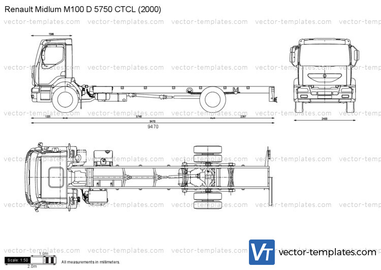 Renault Midlum M100 D 5750 CTCL