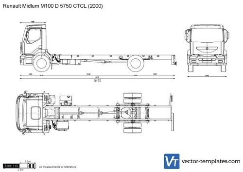 Renault Midlum M100 D 5750 CTCL