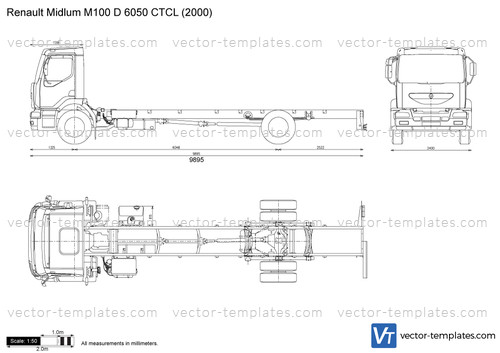 Renault Midlum M100 D 6050 CTCL