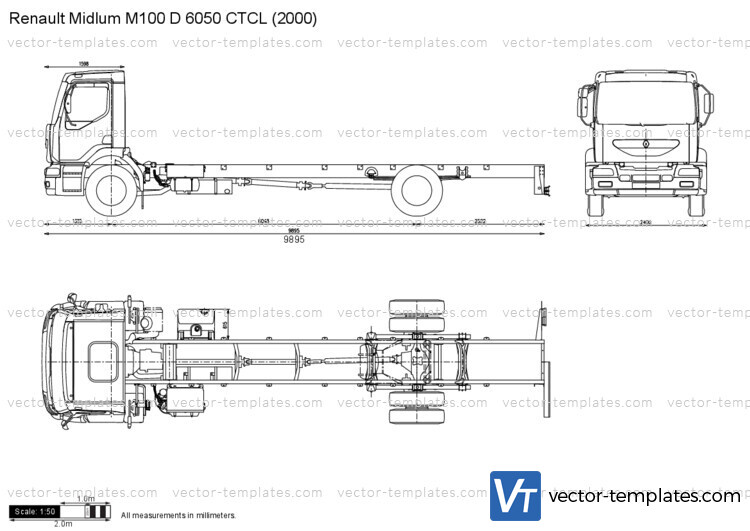 Renault Midlum M100 D 6050 CTCL