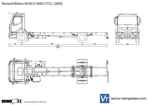 Renault Midlum M100 D 6050 CTCL