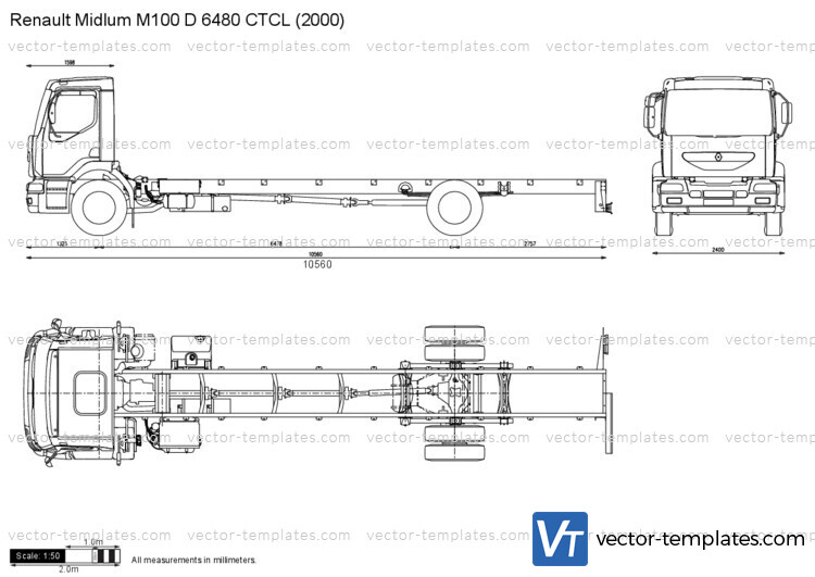 Renault Midlum M100 D 6480 CTCL