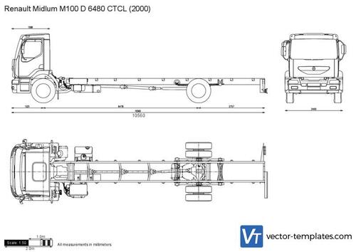 Renault Midlum M100 D 6480 CTCL