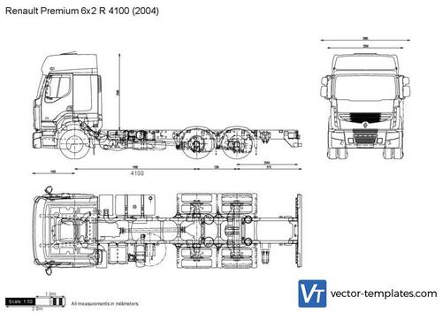 Renault Premium 6x2 R 4100