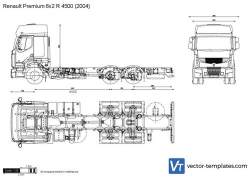 Renault Premium 6x2 R 4500