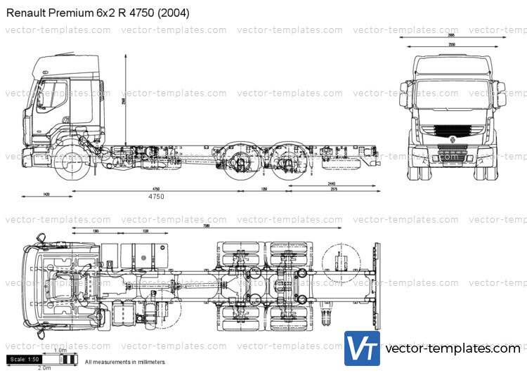 Renault Premium 6x2 R 4750
