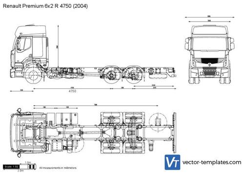 Renault Premium 6x2 R 4750