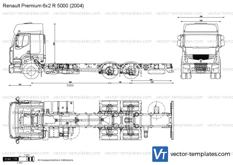 Renault Premium 6x2 R 5000