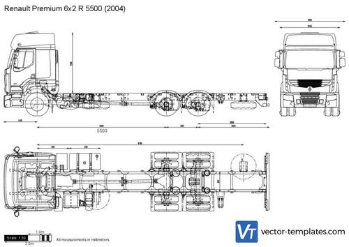 Renault Premium 6x2 R 5500