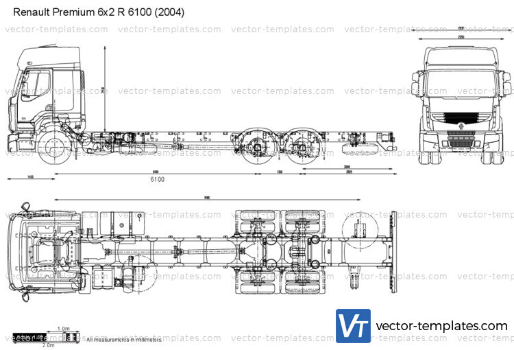 Renault Premium 6x2 R 6100