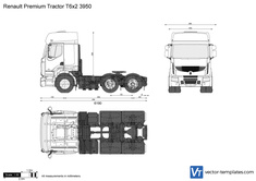 Renault Premium Tractor T6x2 3950