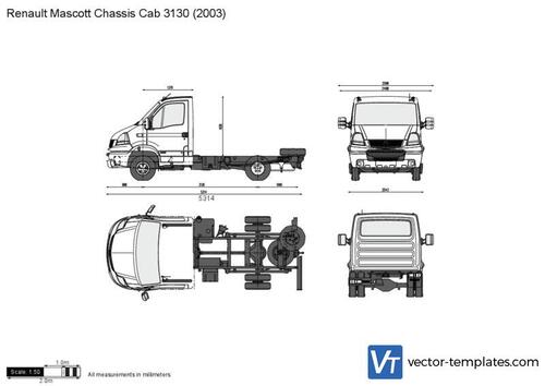 Renault Mascott Chassis Cab 3130