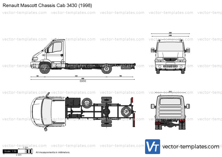 Renault Mascott Chassis Cab 3430