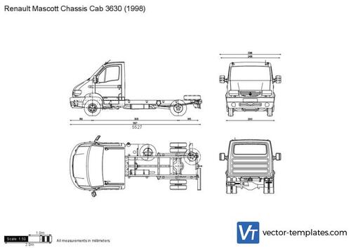 Renault Mascott Chassis Cab 3630