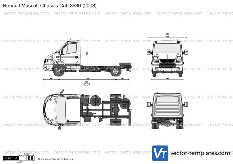 Renault Mascott Chassis Cab 3630