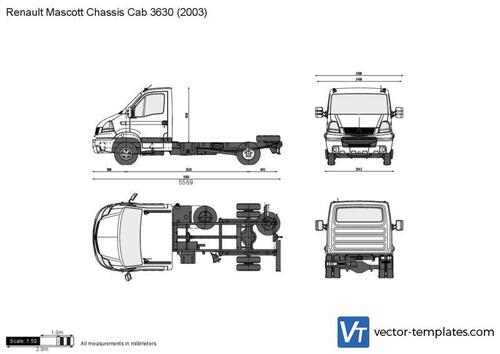 Renault Mascott Chassis Cab 3630