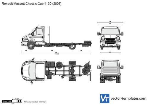 Renault Mascott Chassis Cab 4130