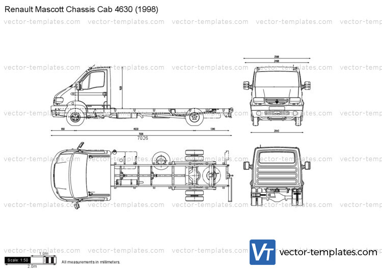 Renault Mascott Chassis Cab 4630