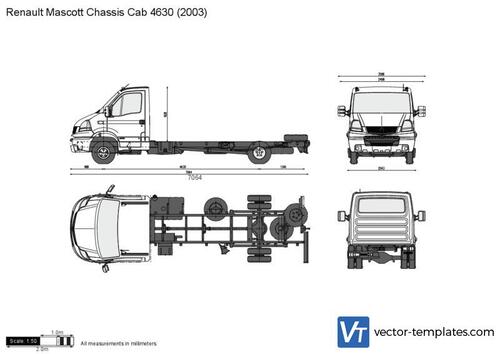 Renault Mascott Chassis Cab 4630