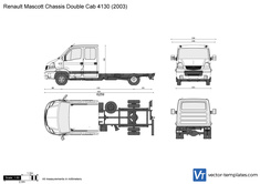 Renault Mascott Chassis Double Cab 4130