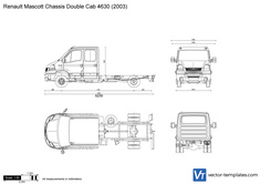 Renault Mascott Chassis Double Cab 4630