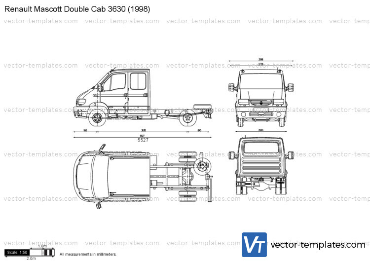 Renault Mascott Double Cab 3630