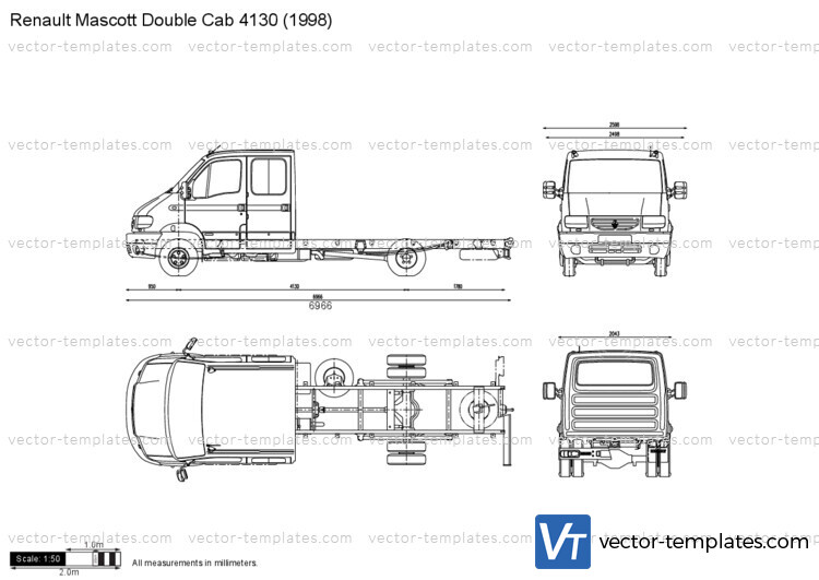 Renault Mascott Double Cab 4130