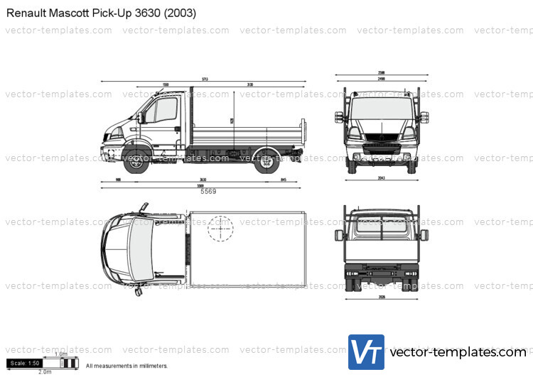 Renault Mascott Pick-Up 3630