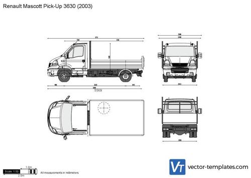 Renault Mascott Pick-Up 3630