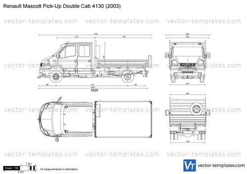 Renault Mascott Pick-Up Double Cab 4130