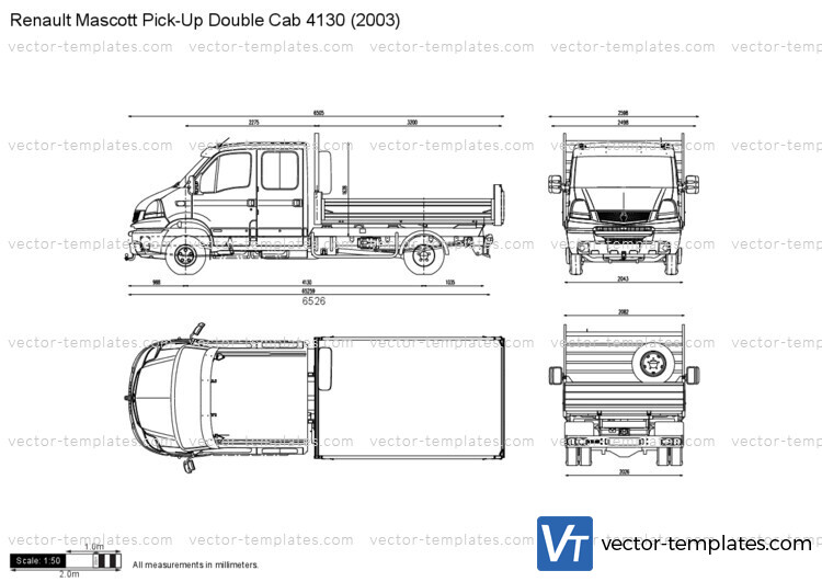 Renault Mascott Pick-Up Double Cab 4130