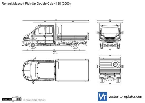 Renault Mascott Pick-Up Double Cab 4130