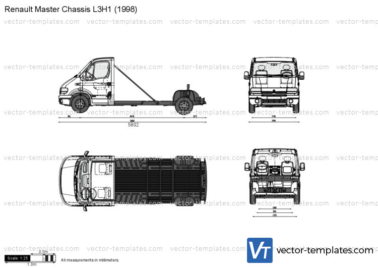 Renault Master Chassis L3H1