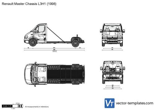 Renault Master Chassis L3H1