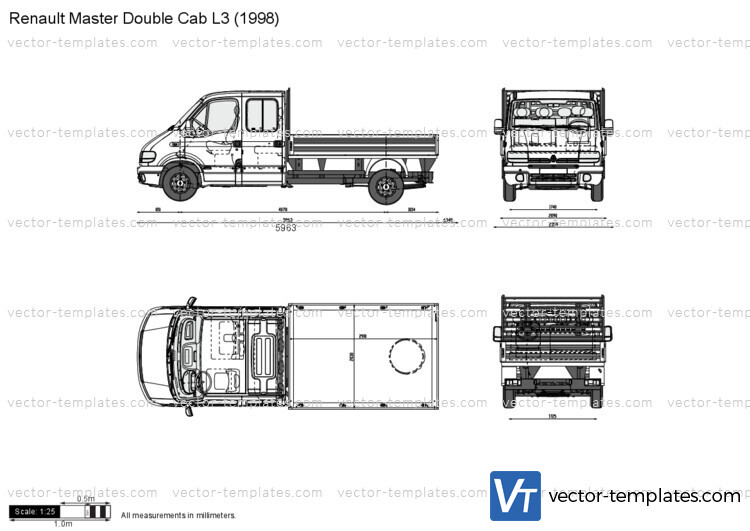 Renault Master Double Cab L3
