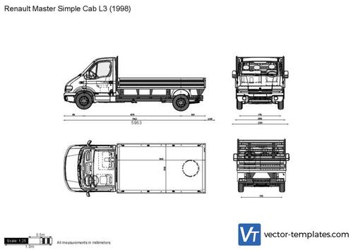 Renault Master Simple Cab L3