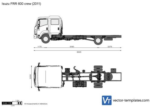 Isuzu FRR 600 crew