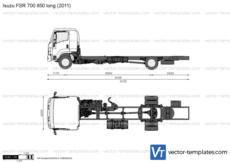 Isuzu FSR 700 850 long