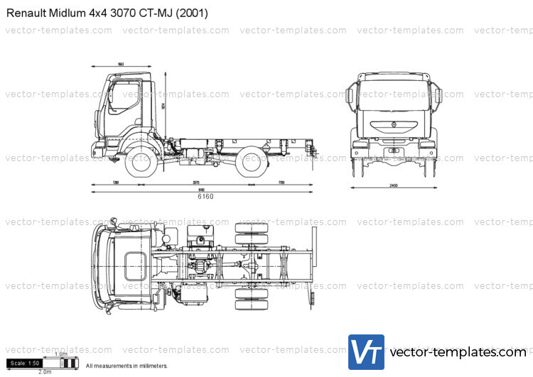 Renault Midlum 4x4 3070 CT-MJ