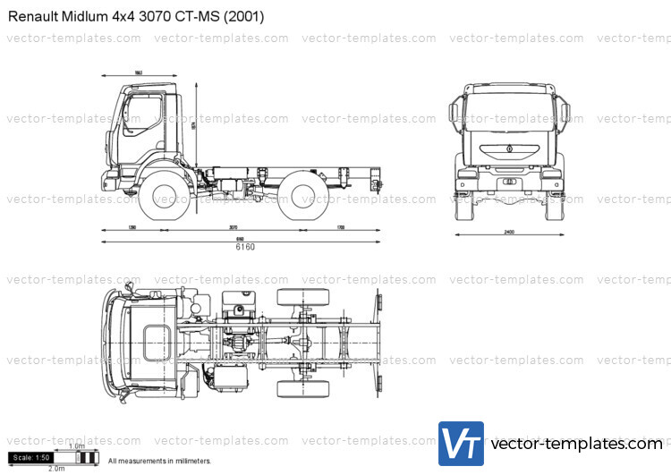 Renault Midlum 4x4 3070 CT-MS